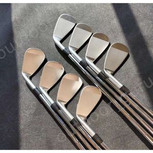 Golf Club T200 Iron Set 456789P/48 steel rod body men's iron 8 pieces with cap S Flex Steel/graphite Shaft with Head Cover