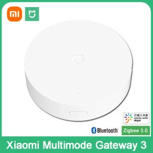 Control Xiaomi Multimode Smart Home Gateway 3 ZigBee WIFI Bluetooth Mesh Hub Work With Mijia APP Apple Homekit Intelligent Home Hub