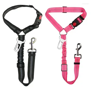 Dog Collars Car Seat Belt Pets Safety Portable Headrest Harness For Medium Small Puppies And