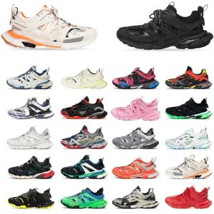 2024 Marka Sıradan Ayakkabı Tasarımcısı Erkek Kadınlar Track 3 3.0 Platform Spor Kekiği Vintage Tracks Runners Tess.S. Gomma deri eğitmenler naylon koşu ayakkabıları