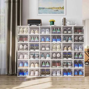 Storage Holders Racks 12 shoe storage boxes furniture white shoe racks for Hallway large luggage set sports shoe organizers free delivery of shoes organizers Y24031