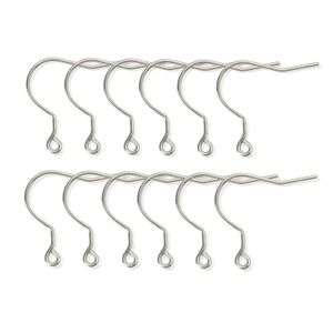 Partihandel 20st örhängen Fynd DIY örhängen Clasps Hooks Smycken Makande tillbehör 240315