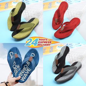 Summer Men's and Women's Slippers Solid/Color Block Flat Heel Sandals Lelex Designer High Quality Fashion Slippers Waterproof Beach Sports Herringbone Slippers GAI