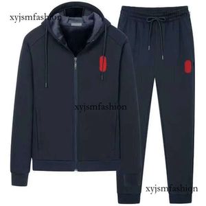 Mesn Tracksuits Velvet Polo Zipper Jacket Ralph Long Sleeve Crity Designer Mens Tracksuit ضخم الحجم