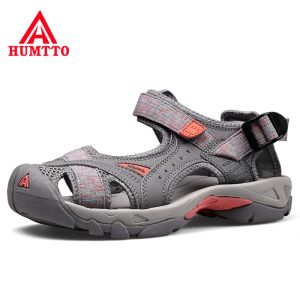 Stivali Humtto Outdoor Women Sandals for Woman 2021 Designer Summer Sport Beach Scarpe Aqua Aqua Scarpe da donna d'acqua rapida