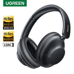 ヘッドフォンUGREEN HITUNE MAX5ハイブリッドアクティブノイズキャンセルヘッドフォンを雇うLDACサウンドBluetooth 5.0ヘッドフォンマルチポイント接続