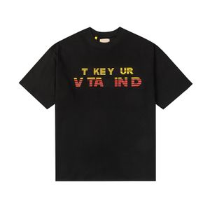 designer kläddesigner mens t shirt gal tee depts t-shirts svart vit mode män kvinnor tees bokstäver lyx t-shirt märke t shirt kläd europeiska storlek storlek