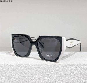 Solglasögon toppkvalitetsdesigner för kvinnor klassiska glasögonglasögon utomhus strand solglasögon för man kvinna svart vit färg valfritt