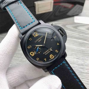 Paneraiss 남성 손목 시계 자동 스위스 시계 완벽한 슈퍼 빛나는 방수 손목 시계 스테인리스 스틸 자동 고품질 WN-HUB1
