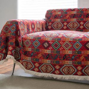 Capas de cadeira Moderna Decoração de Sofá Decorativo Cobertura de Móveis Vintage Protetor de Fazenda com para L Universal