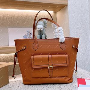 Die Einkaufstasche Handtasche Damen Designer-Tragetaschen Schulter-Einkaufstaschen Modeklassiker Prägung Blumenhandtaschen mit Staubbeutel