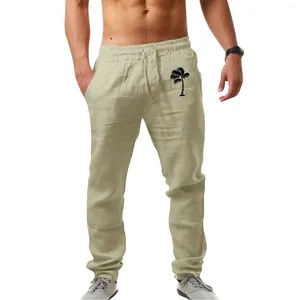 Men's Pants Men Casual Fashion Printed Pocket Drawstring Plus Size Man Y2k Clothing Gym Work Trousers Pantalones Sweatpants