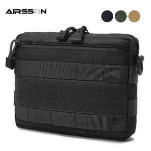 Bags 1000D Tactical Molle Pouch Military EDC Gear Tool Pack Outdoor Emergency Medical Bag for Vest Backpack Hunting Accessory Bag