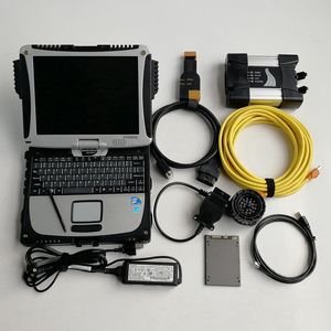 Für BMW ICOM Next Auto-Diagnose-Programmiertool A2 mit CF19 Toughbook Laptop V05.2024 1 TB HDD 3-in-1, einsatzbereit