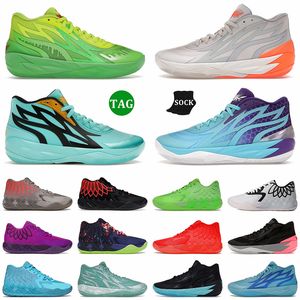 Supernova LaMelo Ball Shoes MB 0.1 0.2 Honeycomb Nickelodeon Slime Queen City Fade Rick & Morty Adventures LaMelos Sneakers Top Quality OG Original Mens Sports Trainers