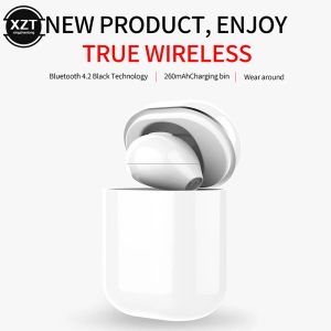 Ушники x20 Ultra Mini Wireless Single Learphone Скрытый инфекция с управлением кнопками водонепроницаемые наушники Bluetooth с зарядным корпусом