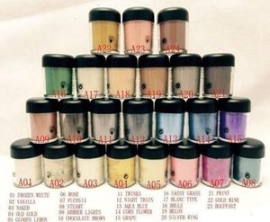 NEW 75g pigment Bronzers Eyeshadow Mineralize Eye shadow With English Colors Name 24 colors 12pcslotrandom send color4198003