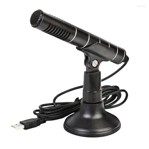 Microfones Gaming Microfone Baixo Ruído Gravação Chat Cantando Jogo USB Computador Condensador Desktop