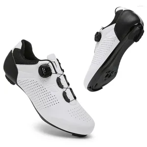 Scarpe da ciclismo Sneakers Uomo MTB Bicicletta da strada autobloccante Donna Cyclette Tacchetti Clip Cycle Training