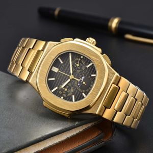 Moda klasik saat kadınlar kare tasarımcı izleme sporları otomatik mekanik saat 40mm paslanmaz çelik erkekler su geçirmez safir gündelik erkekler izle