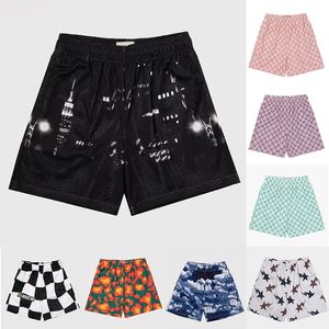 Erics Mens Mesh Swims Ee Shorts Designers Emmanuelsレディースバスケットボールスイムショートパンツランニングクラウドトップフィットネスルースフィットフットボールスポーツクォーターパンツ特大M-3xl