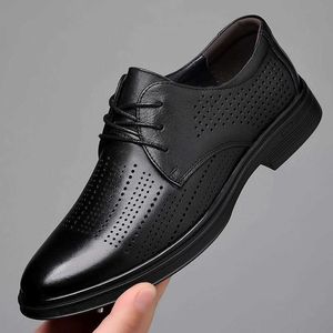 HBP Brea Olmayan Üreticiler Özel Elbise Düz rahat nefes alabilen deri ayakkabılar iş erkekleri