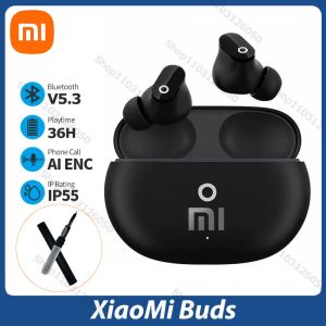 ヘッドフォンXiaomi Redmi Buds 4 Pro TwsワイヤレスBluetoothイヤホンノイズキャンセルヘッドフォンスポーツ防水ヘッドセットiphone samsung