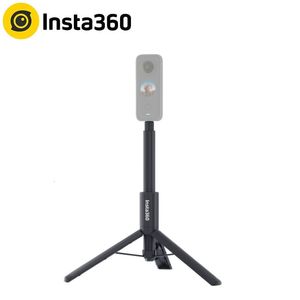Insta360 2 em 1 tripé bastão de selfie invisível para X3 ONE X2 RS R X GO 2 acessórios 240309