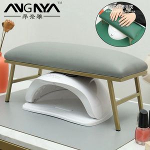 PU Leather Nail Arm Rest Nail Art Hand Rest Pillow Supportable Desktop Hand Cushion Manicure Table Nail Art Rest Set Salon Tools 240304