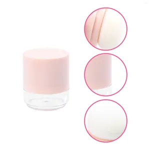 Lagringsflaskor kompakt resor Löst pulverfodral Portable Makeup Container containrar Kosmetika