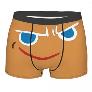 Underpants Gingerbrave Smirk Men Boxer Briefs Highly Breathable High Quality Print Shorts Birthday Gifts