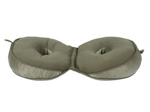 Doppio comfort Cuscino di sollevamento Siediti Bellissimi cuscini di seduta BuLatex Cuscinetti di supporto in memory foam Sollievo dalla pressione posteriore 1 confezione1926303