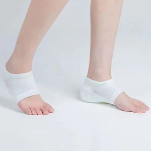 Invisible Rizzsoles Height Max Socks Sports Thickened SEBS Heel Pads Antislip 2040cm Half Increase Insoles Women Men 240318