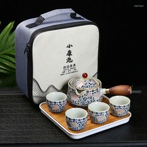 Teaware Sets 19 Styles Chinese Tea Set Travel Ceramic Portable Maker Infuser