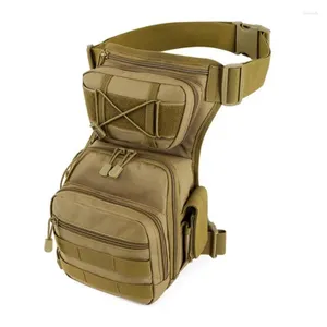 Модернизированная модная сумка из нейлона 1000D, водонепроницаемая, для отдыха, с оксфордским покрытием, в стиле милитари, с карманами для ног, для путешествий, диагональная упаковка, поясная посылка
