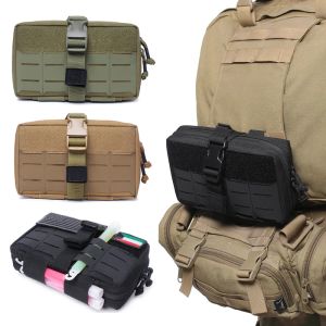 Сумки Tactical Molle First Aid Комплекты мешки Медицинская сумка военная сумка по талии EDC для охоты на лагерь на открытом воздухе.