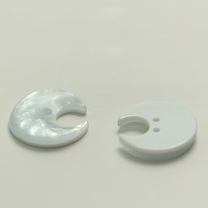 Sevimli Crescent Moon Düğmesi Reçine DIY Dikiş Düğmeleri Ceket Gömlek Kazak Hardigan 23/25/28mm