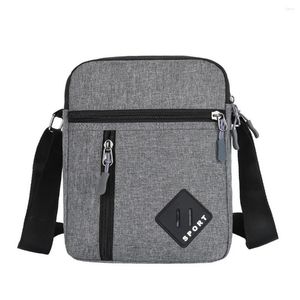 Torba 2024 Erkekler Messenger Crossbody Omuz Çantaları Erkekler İş için Küçük Sling Paketi İş Su Geçirmez Oxford Paketleri Satchel Cutse