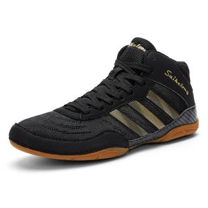 Schuhe Männer Wrestling Schuhe Frühling Herbst männliche Fitnessstudio -Training Sneaker rot schwarz hochwertiger Mann professionelle Boxschuhe große Größe große Größe