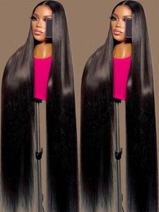 Pre Cut No Lim 6x5 13x4 Glueless Wig Human Hair Ready to Wear Straight 13x6 360 Spets Frontal Wigs For Women Human Hair Prepluck