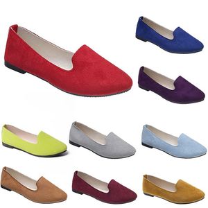 Bequeme Freizeitschuhe für Damen, Trainer, Orange, Schwarz, Rot, Gelb, Lila, Grün, Pfirsich, Lila, Rosa, Outdoor-Sneaker, Trendings, Damen, flach, Slip, Arbeit, Umstandsschuh A060