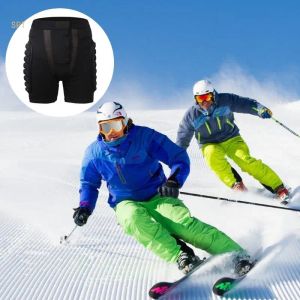 Shorts 3d proteções quadril bunda acolchoada calças curtas proteção engrenagem guarda almofada de impacto para esqui patinação no gelo snowboard ciclismo 714f