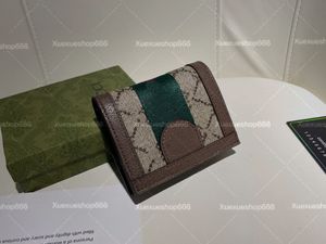 Borse di lusso Portafogli corti da donna Moda g Lettera Stampa Portamonete Marchio di lusso Lettera in metallo Portafoglio multiplo Pochette da donna Portamonete Borse per carte Tasca