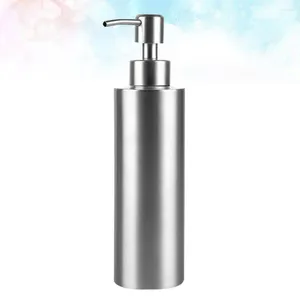 Liquid Soap Dispenser Hand Bottle Stainless Steel Lotion Bottles Empty Squeeze