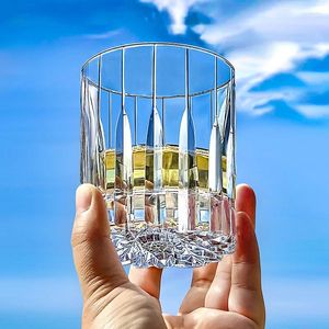 Bicchieri da vino Bicchiere di cristallo Whisky creativo Festa in famiglia Birra XO Brandy Bar Cucina raffinata