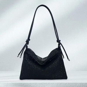 Umhängetaschen für Damen, Diamant-Tasche, schicke glitzernde Satchel-Clutch, elegante Glitzer-Sling, vielseitiger Riemen, verstellbar, formelle elegante Handtasche