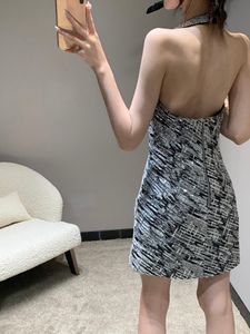 Miuu 2024 novo vestido de verão roupas de grife vestido feminino mini saia vestidos de grife para mulheres vestido de grife saia paillette vestido sexy vestido de festa presente de dia das mães