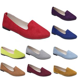 Bequeme Freizeitschuhe für Damen, Trainer, Orange, Schwarz, Rot, Gelb, Lila, Grün, Pfirsich, Lila, Rosa, Outdoor-Sneaker, Trendings, Damen, flach, Slip, Arbeit, Umstandsschuh A070