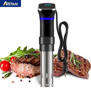 Sous vide makinesi, doğru sıcaklık zamanlayıcısı olan 1100W ocak, ultra sessiz paslanmaz daldırma sirkülatör cihazı