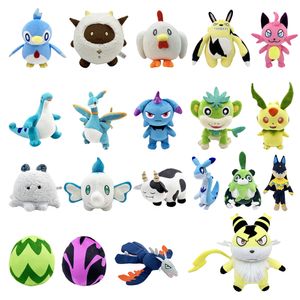 Hurtowa kreskówka anime 2024 Nowy projekt Palworld Lamball Blazamut Plush Toys Children's Games Plackates Plush Doll Room Decoration Nagrody Maszyna Prezent Prezent